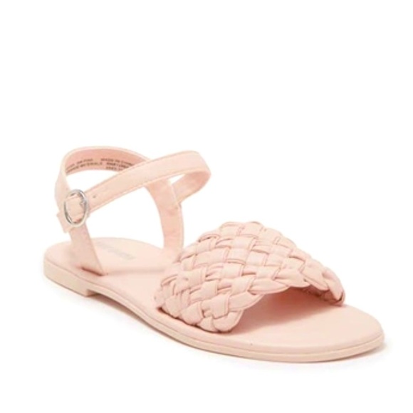 STEVE MADDEN Kids' Karina Braided Sandal In Pink - Picture 2 of 15